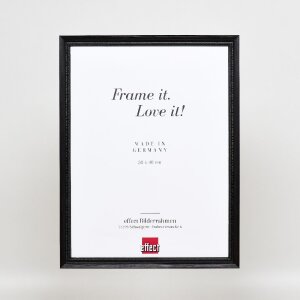 effect Holzrahmen Profil 48 zwart 21x29 cm helder glas