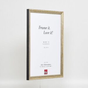 Effect houten fotolijst Profil 48 goud 27x48 cm helder glas