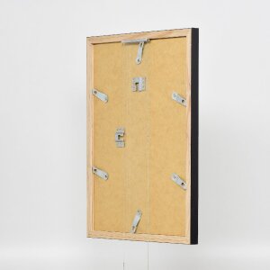 Effect houten fotolijst Profil 48 zwart 27x48 cm helder glas