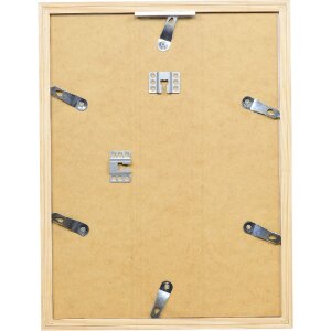 Effect houten fotolijst Profil 48 wit 50x70 cm helder glas