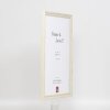 Effect Holzrahmen Profil 48 wit 14,8x21 cm helder glas