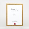 Effect Holzrahmen Profil 51 antikgold 21x28 cm Klarglas