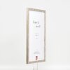 effect Holzrahmen Profil 51 antiksilber 30x45 cm Klarglas