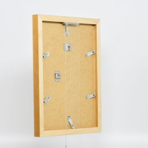 Effect houten fotolijst profiel 52 eiken gekleurd 25x35 cm normaal glas