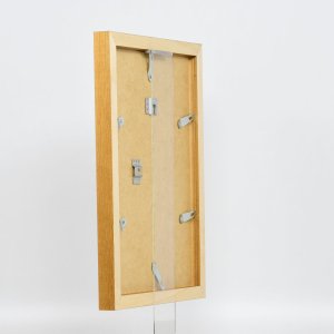 Effect houten fotolijst profiel 52 eiken gekleurd 25x35 cm normaal glas