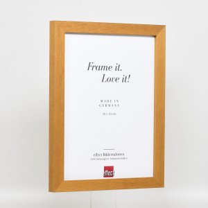Effect houten fotolijst profiel 52 eik 35x100 cm normaal glas