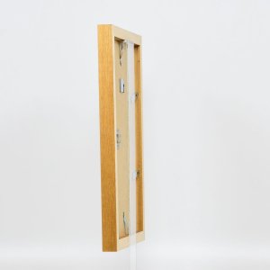 Effect houten fotolijst profiel 52 eik 50x65 cm normaal glas