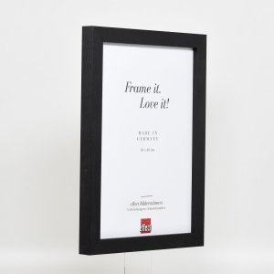 Effect houten fotolijst profiel 52 zwart 70x70 cm Normaal glas