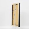Effect houten fotolijst profiel 52 zwart 70x70 cm Normaal glas