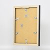 Effect houten fotolijst profiel 52 zwart 70x70 cm Normaal glas