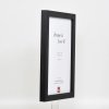 Effect houten fotolijst profiel 52 zwart 70x70 cm Normaal glas