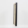Effect houten fotolijst profiel 52 zwart 70x70 cm Normaal glas