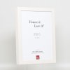 Effect houten fotolijst Profiel 55 wit 29,7x42 cm normaal glas