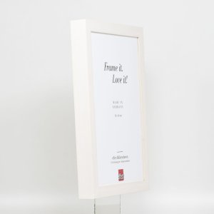 Effect houten fotolijst profiel 55 wit 60x90 cm normaal glas