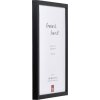 effect Holzrahmen Profil 58 Zwart 27x48 cm Helder Glas