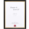 Effect Houten Fotolijst Profiel 85 Zwart 18x27 cm Normaal Glas