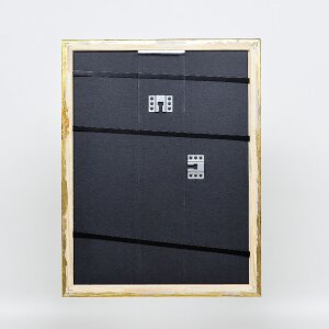 Effect houten fotolijst profiel 85 goud 23x70 cm normaal glas