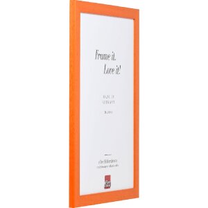 Effect houten lijst Profil Top Pro oranje 20x20 cm helder glas