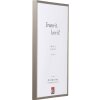 Effect Brandwerende Fotolijst A1 Grijs Geborsteld 20x25 cm met Klarglas