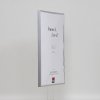 Effect kunststof lijst Art zilver 21x28 cm ontspiegeld glas