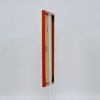Effect kunststof lijst Art rood 25x70 cm ontspiegeld glas