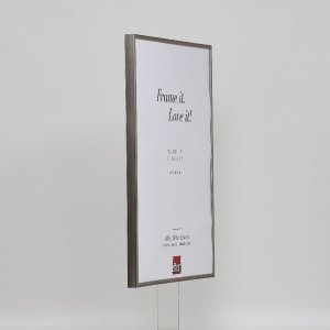 Effect kunststof lijst Art platinum 25x70 cm ontspiegeld glas