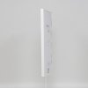Effect kunststof lijst Art wit 25x80 cm ontspiegeld glas