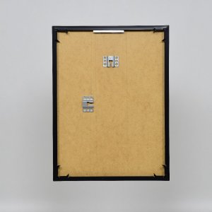 Effect kunststof lijst Art zwart 30x30 cm ontspiegeld glas