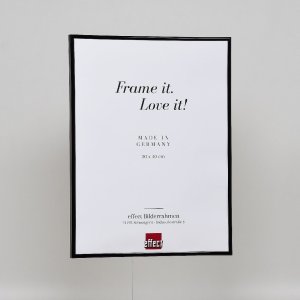 Effect kunststof lijst Art zwart 30x30 cm ontspiegeld glas