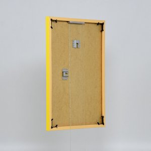 Effect kunststof lijst Art geel 35x100 cm ontspiegeld glas