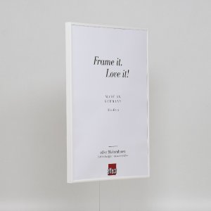 Effect kunststof lijst Art wit 35x50 cm ontspiegeld glas