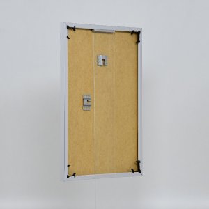 Effect kunststof lijst Art zilver 40x40 cm ontspiegeld glas