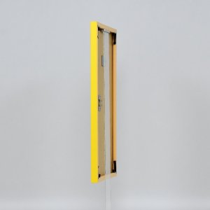 Effect kunststof lijst Art geel 50x50 cm ontspiegeld glas