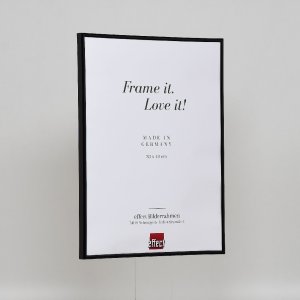 Effect kunststof lijst Art zwart 50x70 cm ontspiegeld glas