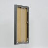 Effect aluminium fotolijst Quadro 25x70 cm antiek zilver ontspiegeld glas