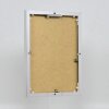 Effect aluminium fotolijst Quadro 28x35 cm zilver hoogglans ontspiegeld glas