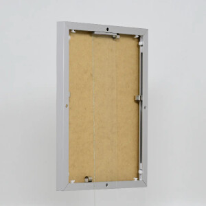 Effect aluminium fotolijst Quadro 45x80 cm zilver antireflecterend glas