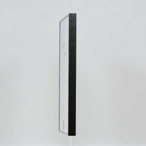 Effect aluminium fotolijst Quadro 45x80 cm antiek zilver met ontspiegeld glas