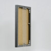 Effect aluminium fotolijst Quadro 45x80 cm antiek zilver met ontspiegeld glas
