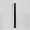 Effect aluminium fotolijst Quadro 45x80 cm antiek zilver met ontspiegeld glas