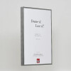 Effect aluminium fotolijst Quadro 45x80 cm antiek zilver met ontspiegeld glas