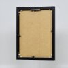 Effect aluminium fotolijst Quadro 50x65 cm zwart met ontspiegeld glas