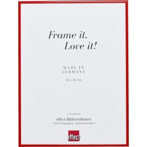 Effect aluminium fotolijst Quadro 50x70 cm rood...