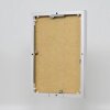 Effect aluminium fotolijst Quadro 50x70 cm zilver hoogglans ontspiegeld glas