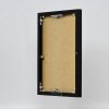 Effect aluminium fotolijst Quadro 59,4x84,1 cm zwart ontspiegeld glas