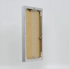 Effect aluminium fotolijst Quadro 60x90 cm zilver hoogglans ontspiegeld glas