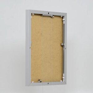 Effect aluminium fotolijst Quadro 62x93 cm zilver met ontspiegeld glas