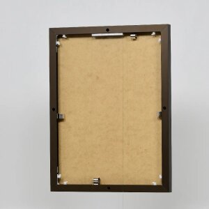 Effect aluminium fotolijst Quadro 62x93 cm brons antireflecterend glas