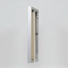Effect aluminium fotolijst Quadro 61x91 5 cm zilver antireflecterend glas