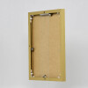 Effect aluminium fotolijst Quadro 61x91 5 cm goud ontspiegeld glas